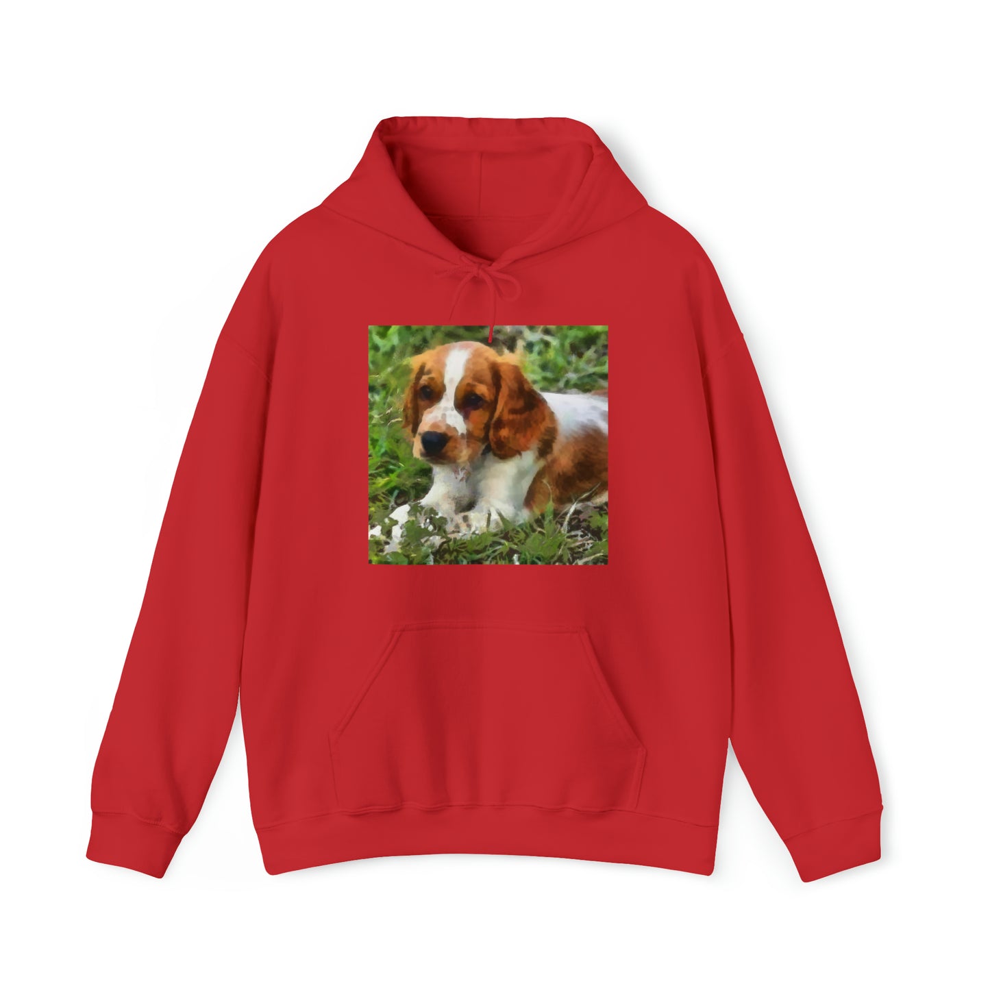 Welsh Springer Spaniel Unisex 50/50 Hoodie