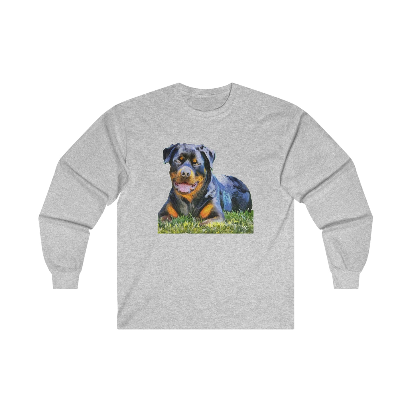 Rottweiler 'Lina' Unisex Cotton Long Sleeve Tee