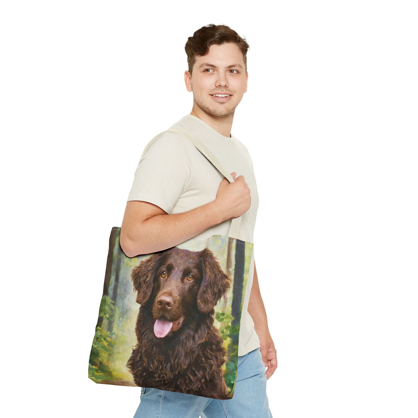 Curly-Coated Retriever Tote Bag: Carry Your Canine Love