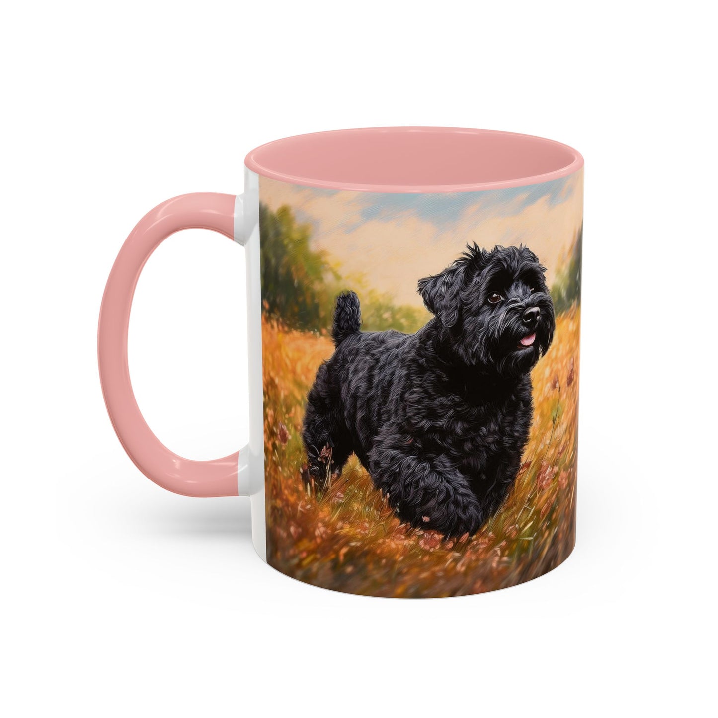 Black Russian Terrier Ceramic Accent Coffee Mug