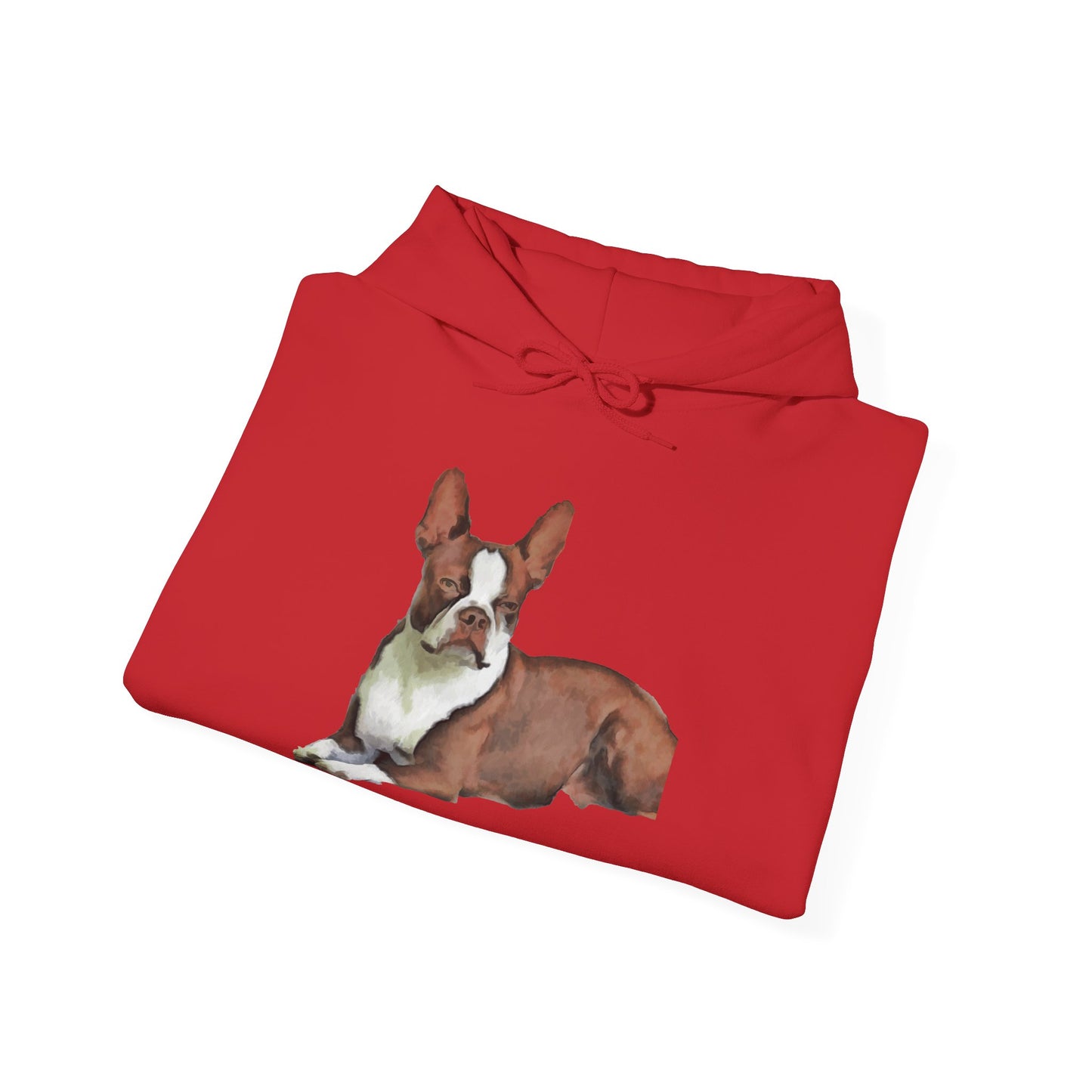 Boston Terrier 'Seely' Unisex 50/50 Hoodie