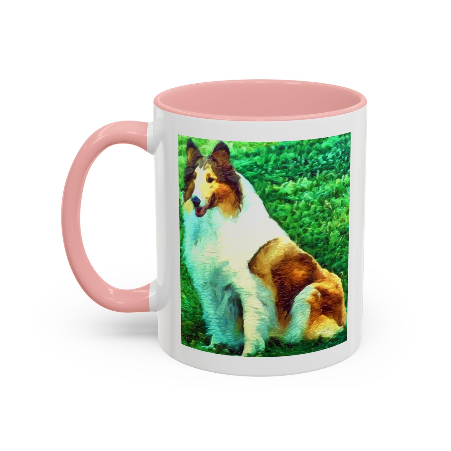 Collie 'Ramsey' Accent Coffee Mug - A Splash of Joy
