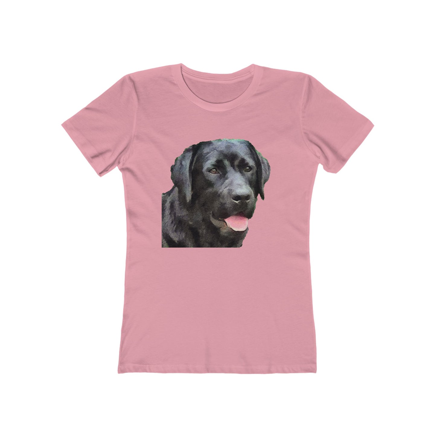 Labrador Retriever 'Rizzo' Women's Slim Fit Ringspun Cotton T-Shirt