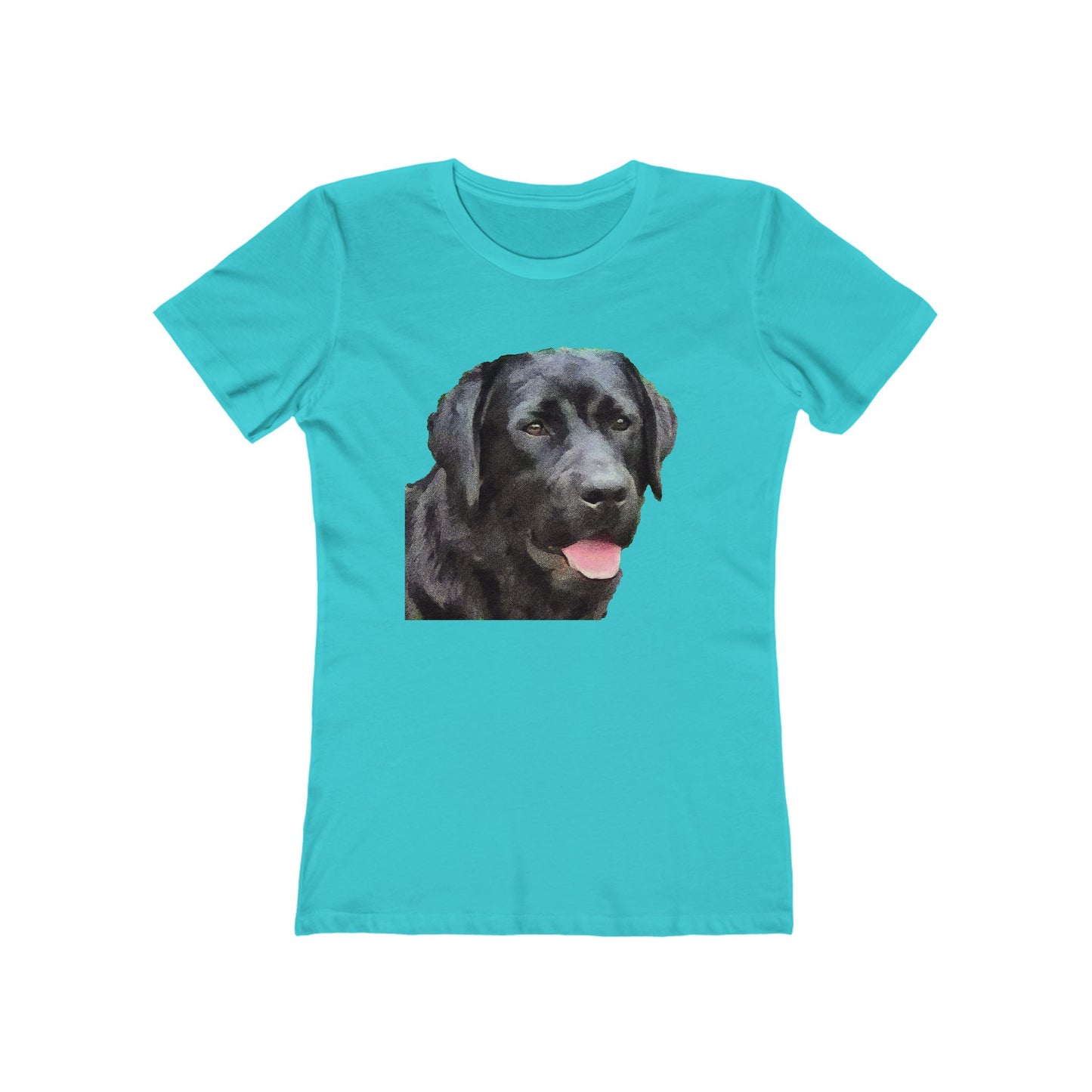 Labrador Retriever 'Rizzo' Women's Slim Fit Ringspun Cotton T-Shirt