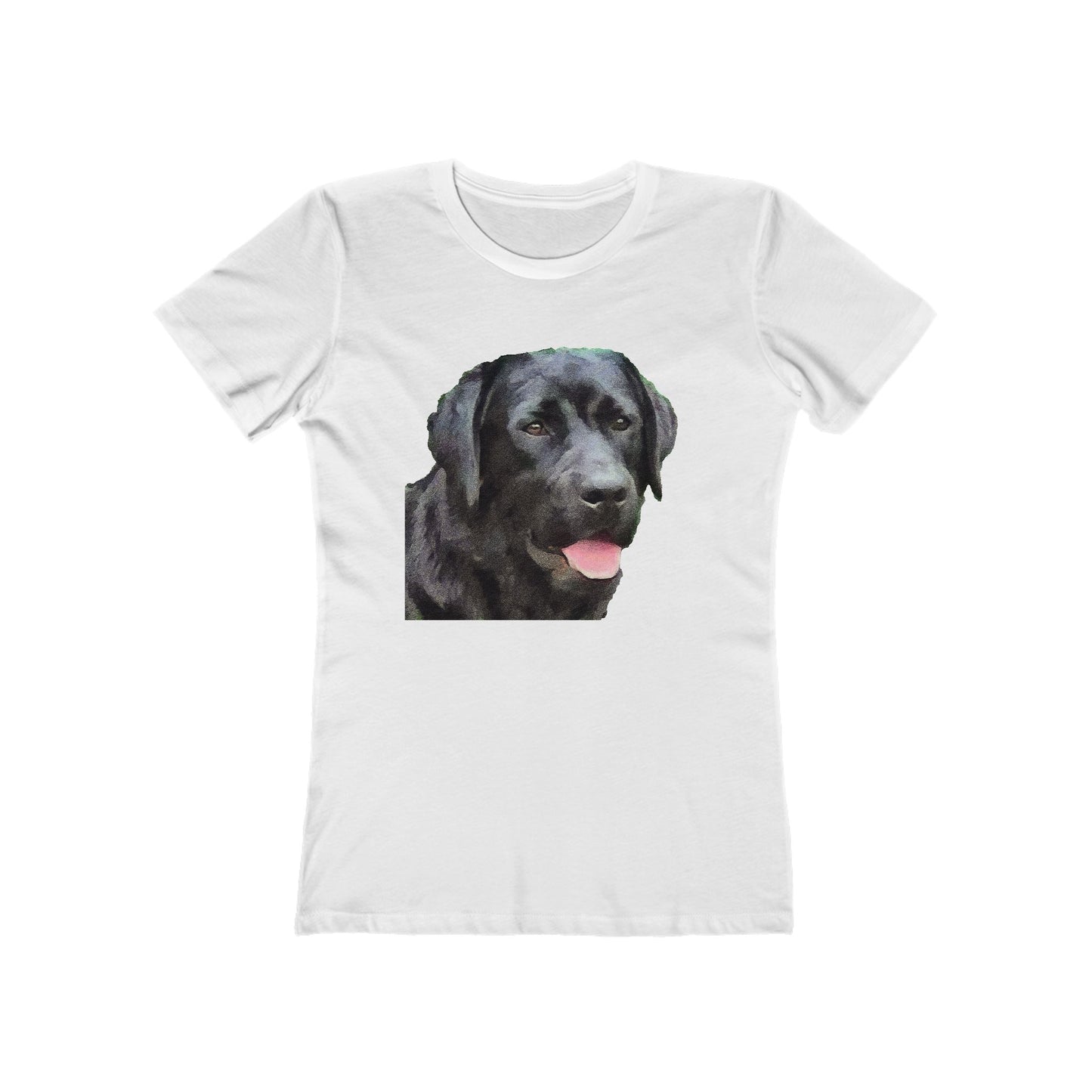 Labrador Retriever 'Rizzo' Women's Slim Fit Ringspun Cotton T-Shirt