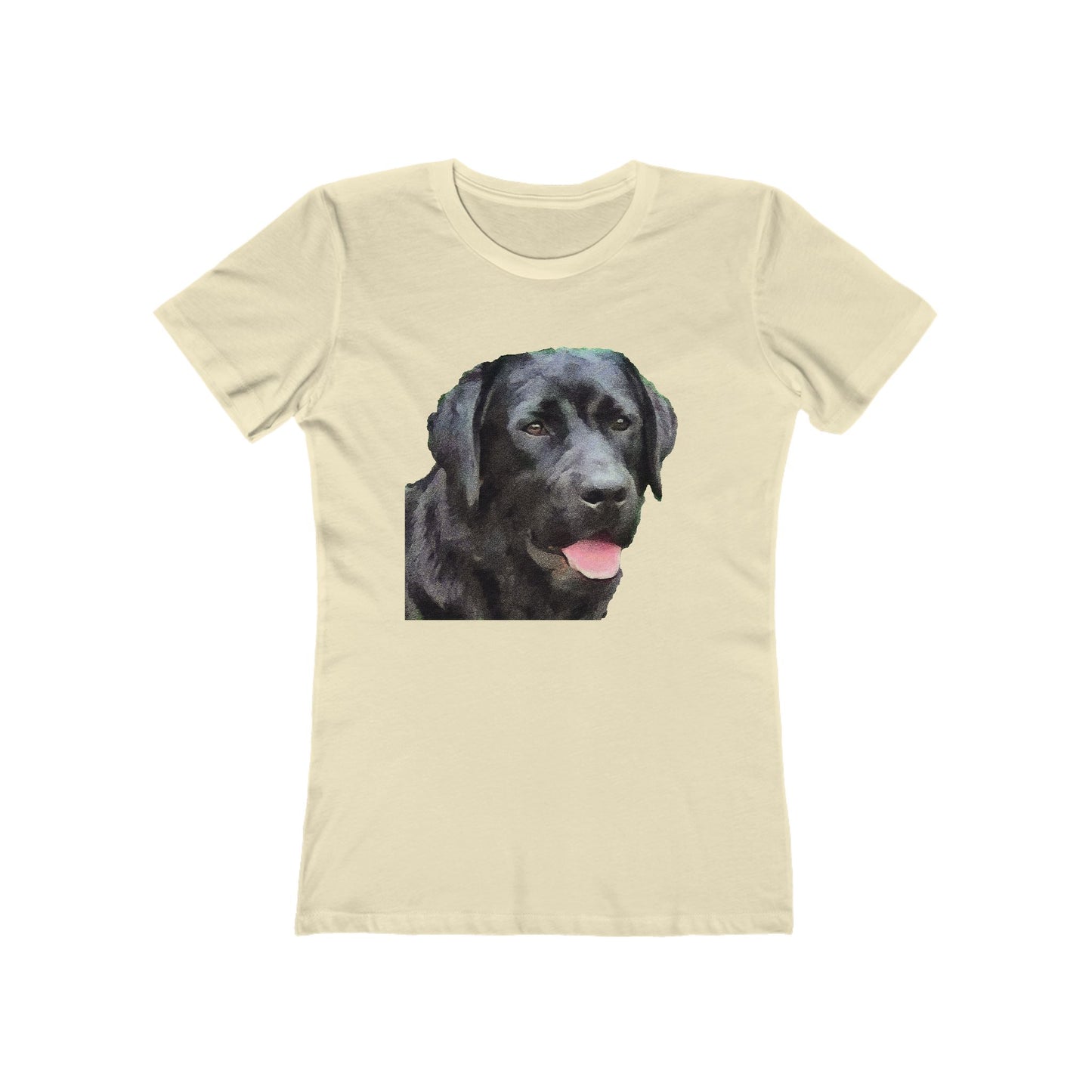 Labrador Retriever 'Rizzo' Women's Slim Fit Ringspun Cotton T-Shirt