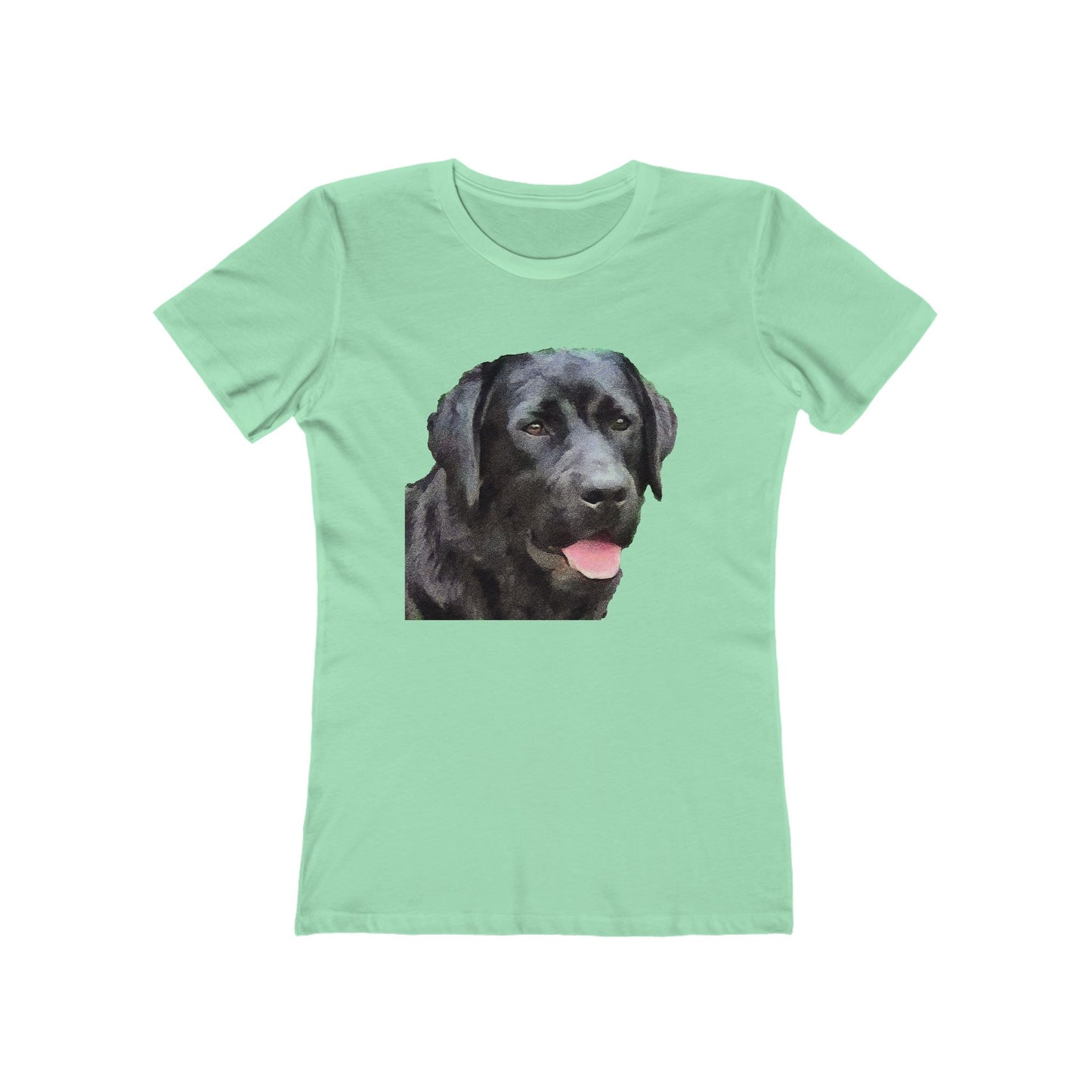 Labrador Retriever 'Rizzo' Women's Slim Fit Ringspun Cotton T-Shirt