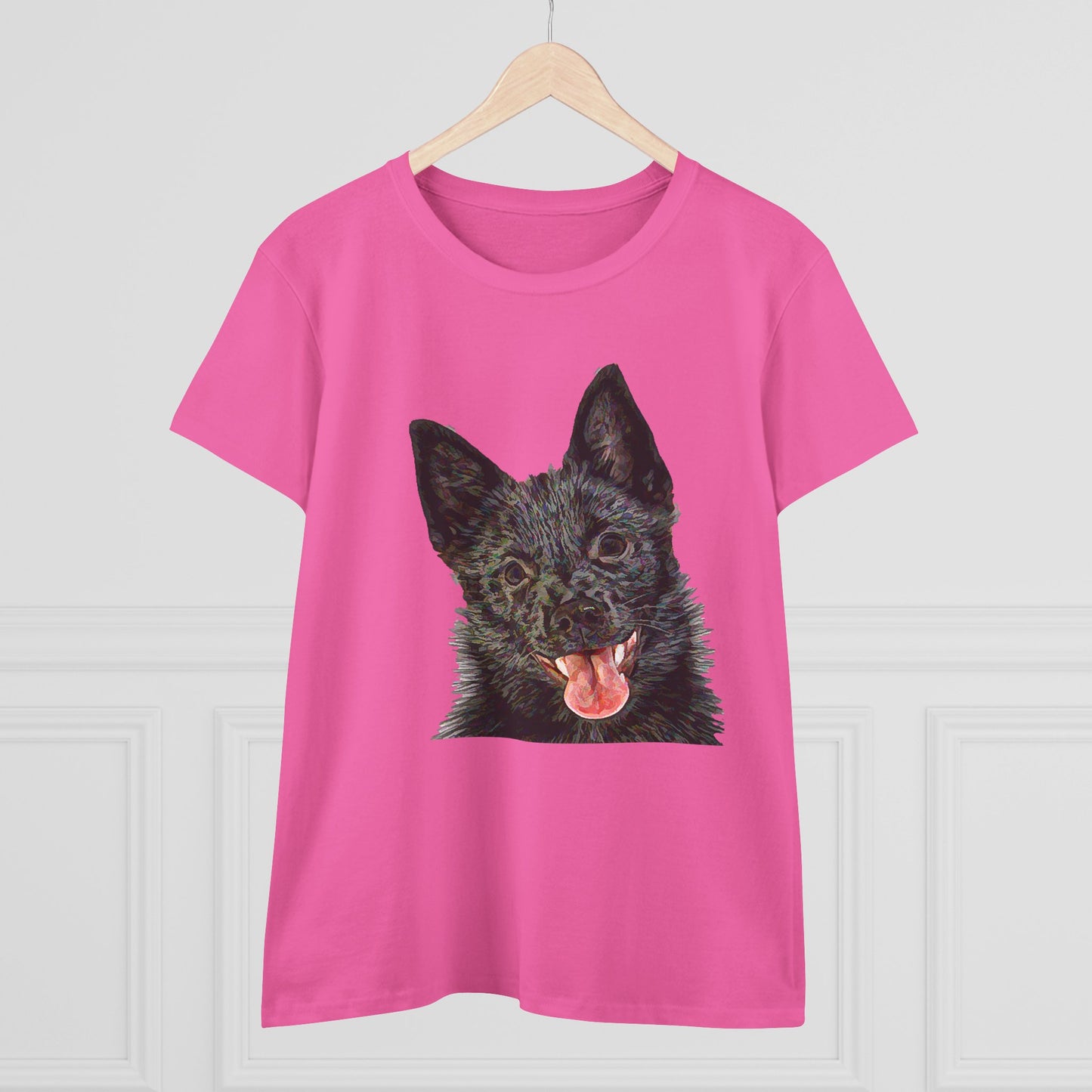 Schipperke Women's Midweight Cotton Tee