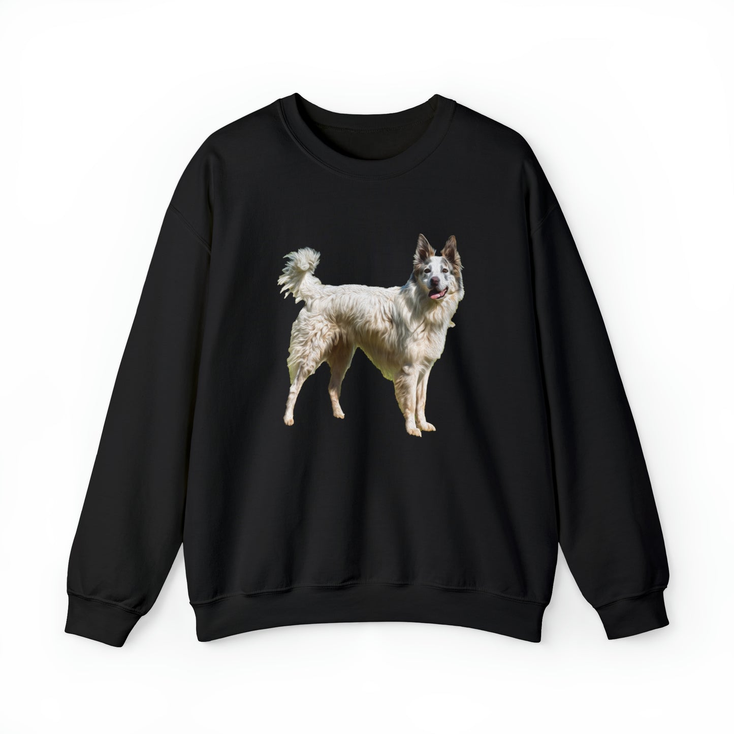 Pyrenean Shepherd Unisex 50/50 Crewneck Sweatshirt
