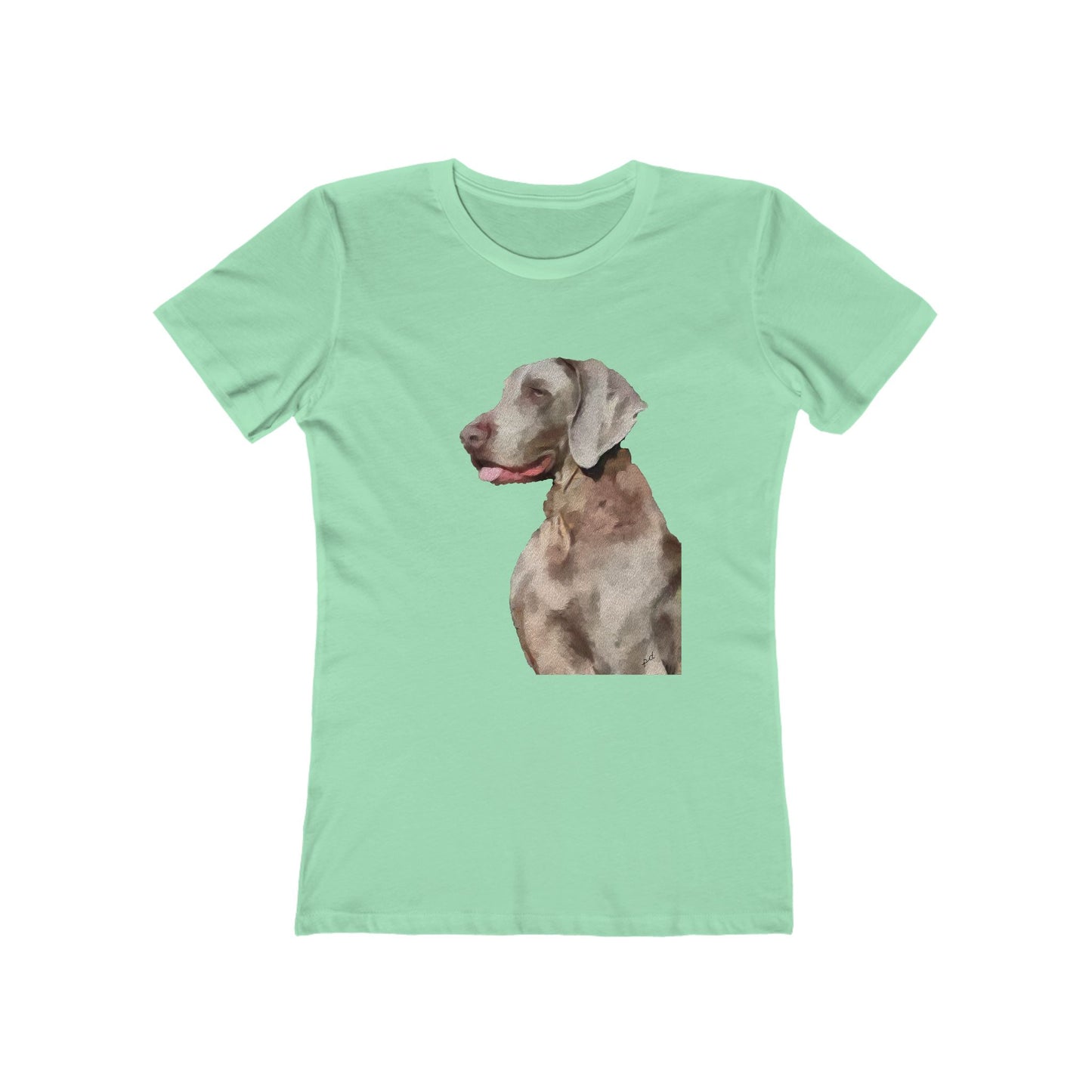 Weimaraner 'Rocky' Women's Slim Fit T-Shirt