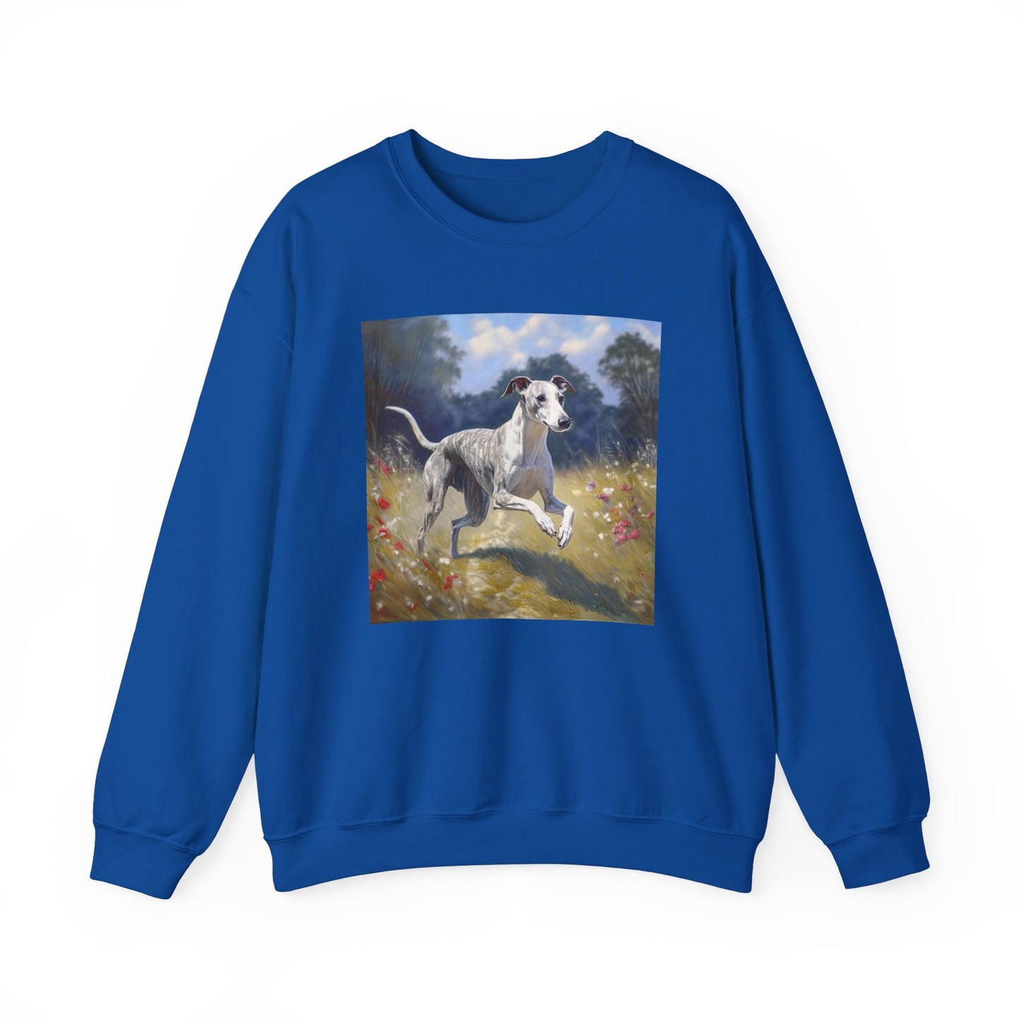 Whippet -- Unisex 50/50 Crewneck Sweatshirt