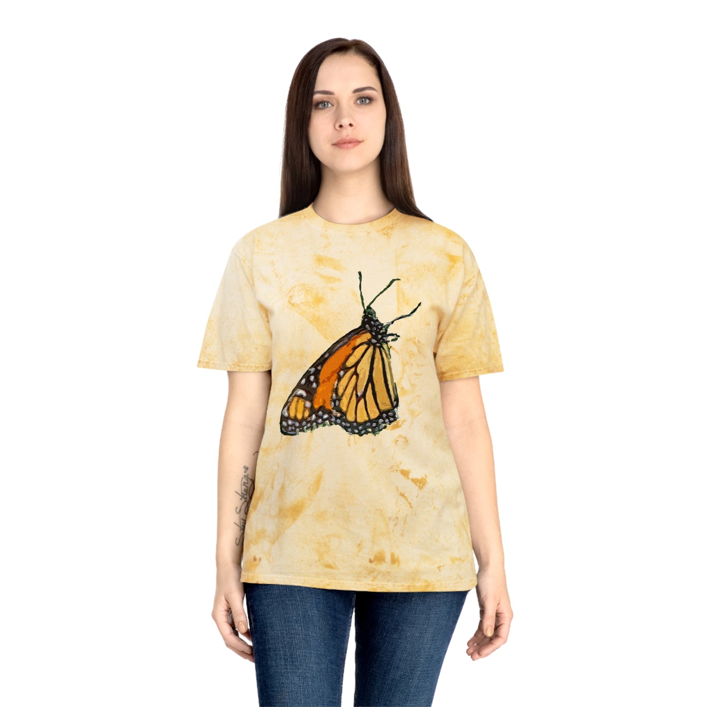 Moonarch Butterfly Unisex Cotton Color Blast T-Shirt