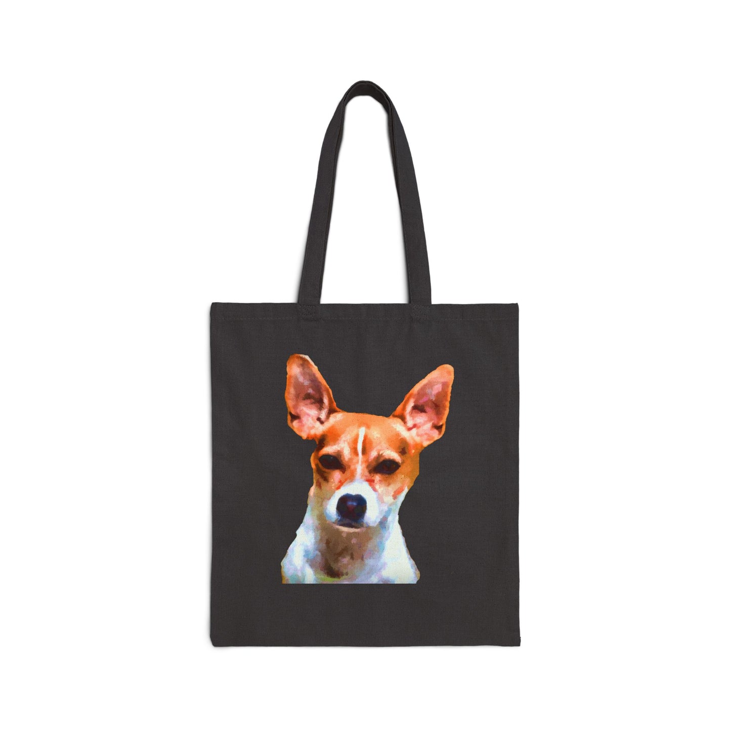 Rat Terrier Cotton Tote Bag