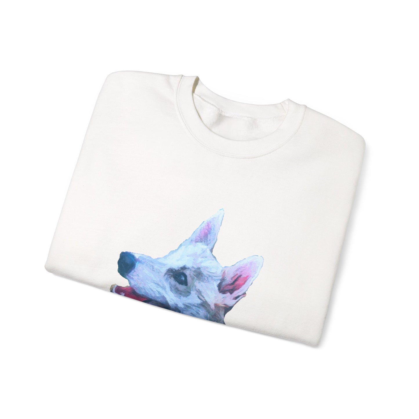 Norwegian Buhund Unisex 50/50 Crewneck Sweatshirt