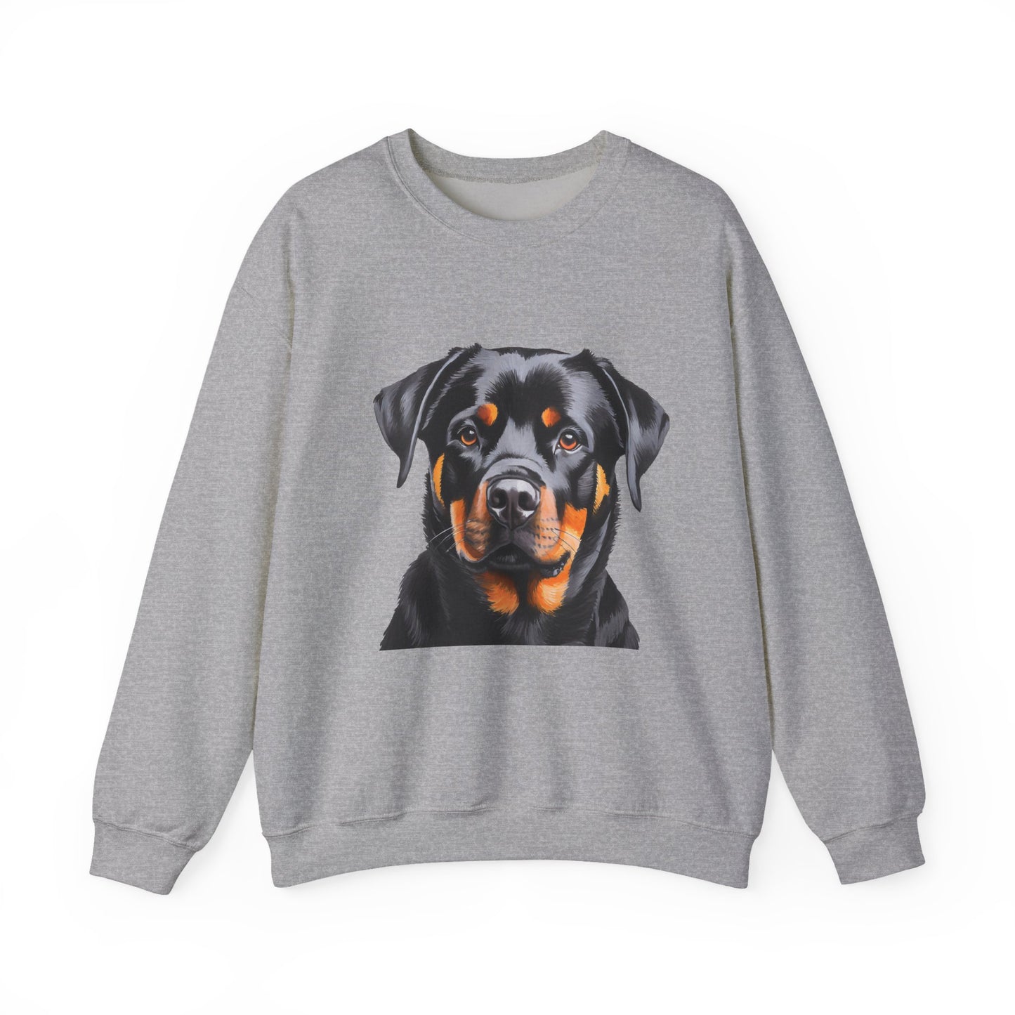 Rottweiler 'Bruno' Unisex 50/50 Crewneck Sweatshirt