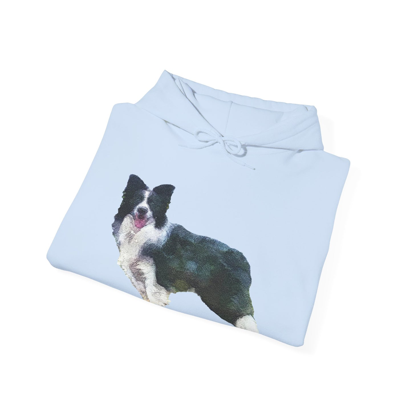 Border Collie '#1' Unisex 50/50 Hoodie