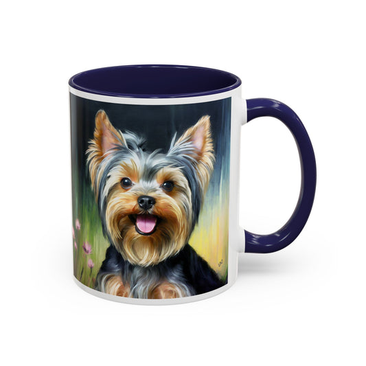 Yorkshire Terrier - Ceramic Accent Coffee Mug - 2 sizes