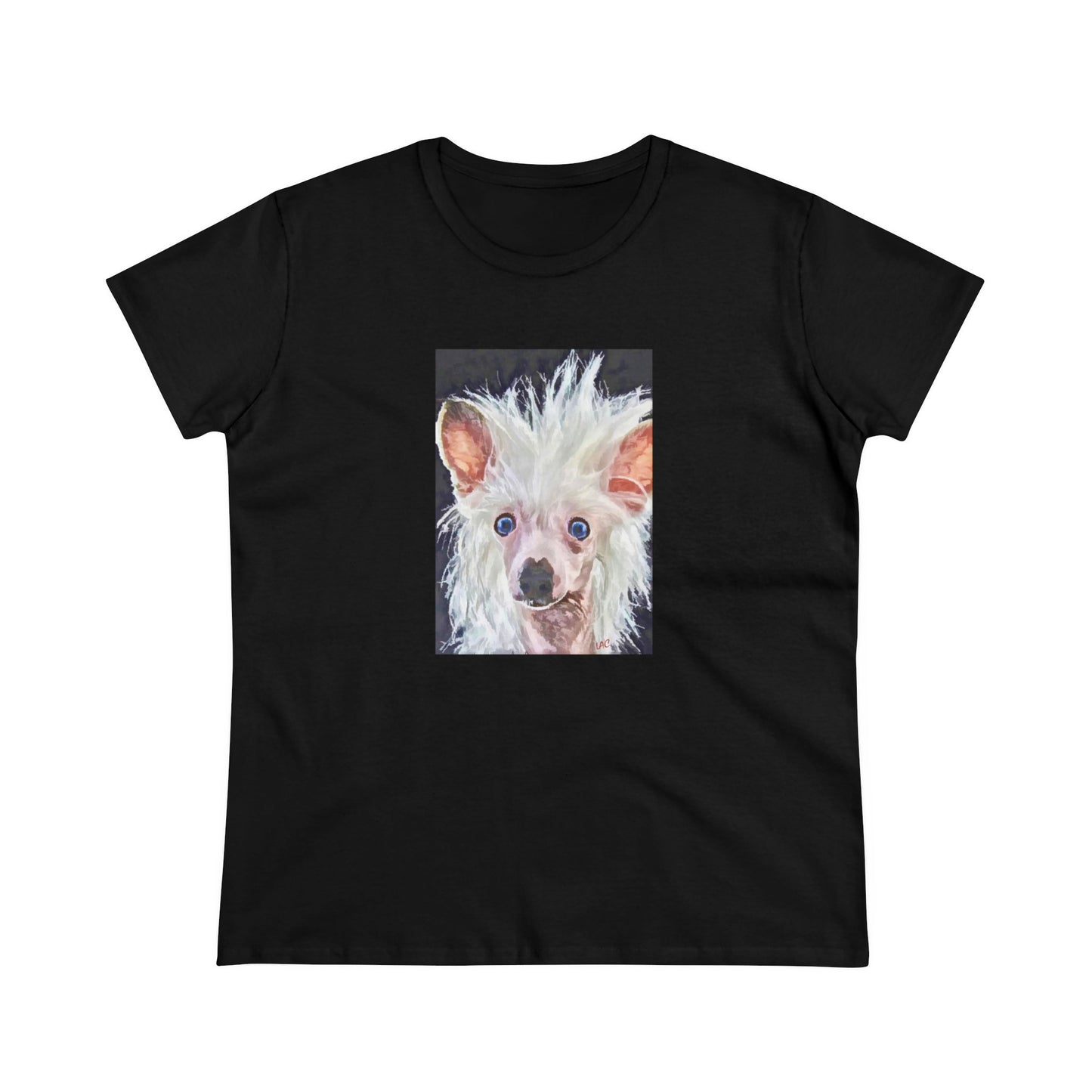 Chinese Crested - Women's Midweight Cotton Tee