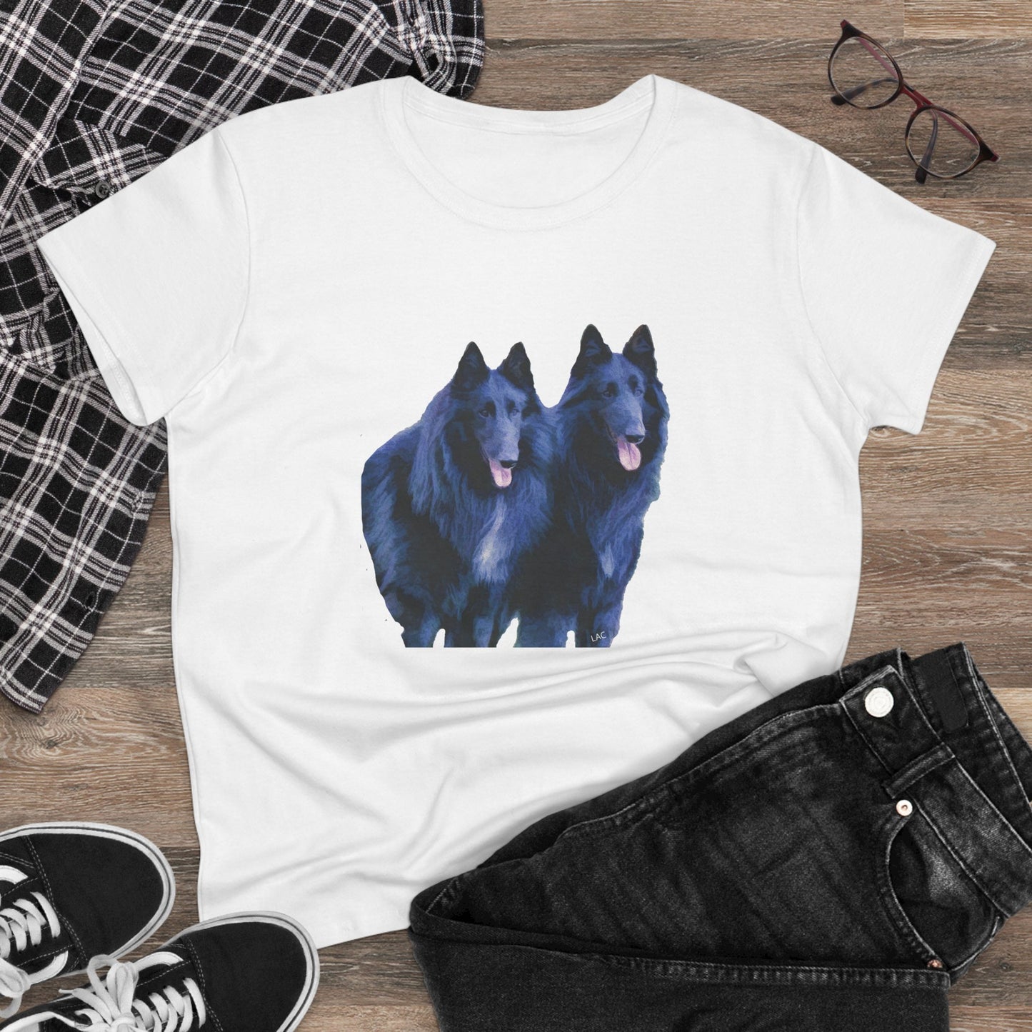 Belgian Shepherds Women's Midweight Cotton Tee - Style Meets Comfort