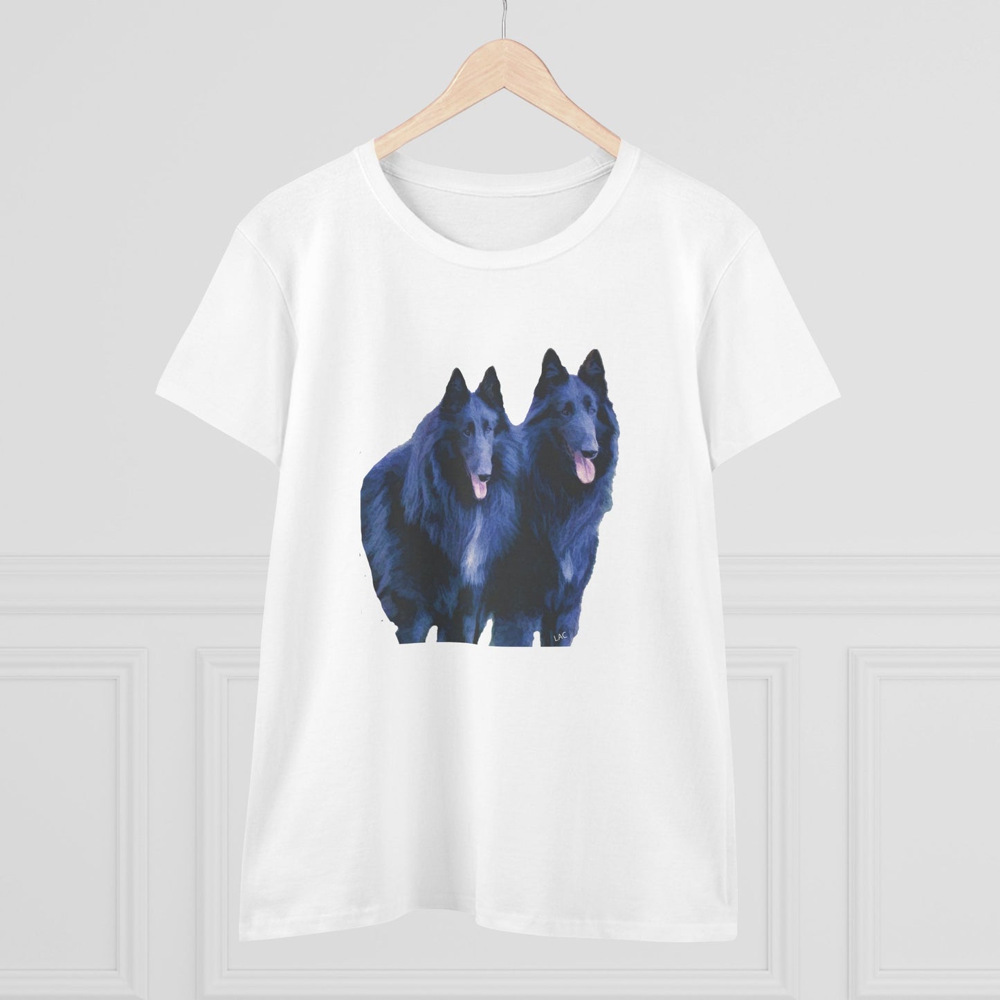 Belgian Shepherds Women's Midweight Cotton Tee - Style Meets Comfort