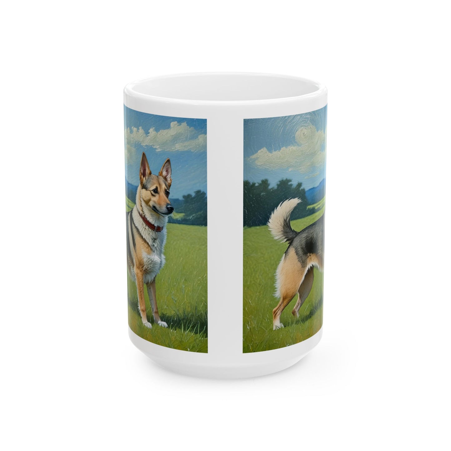 Swedish Vallhund Ceramic Mug - 2 Sizes
