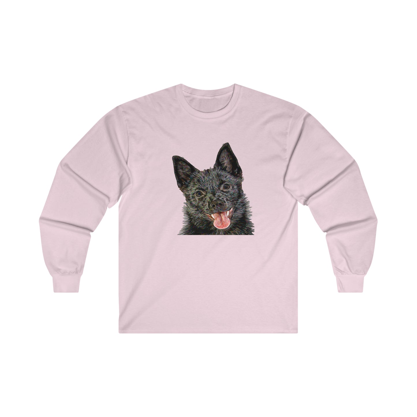 Schipperke - Unisex Cotton Long Sleeve Tee