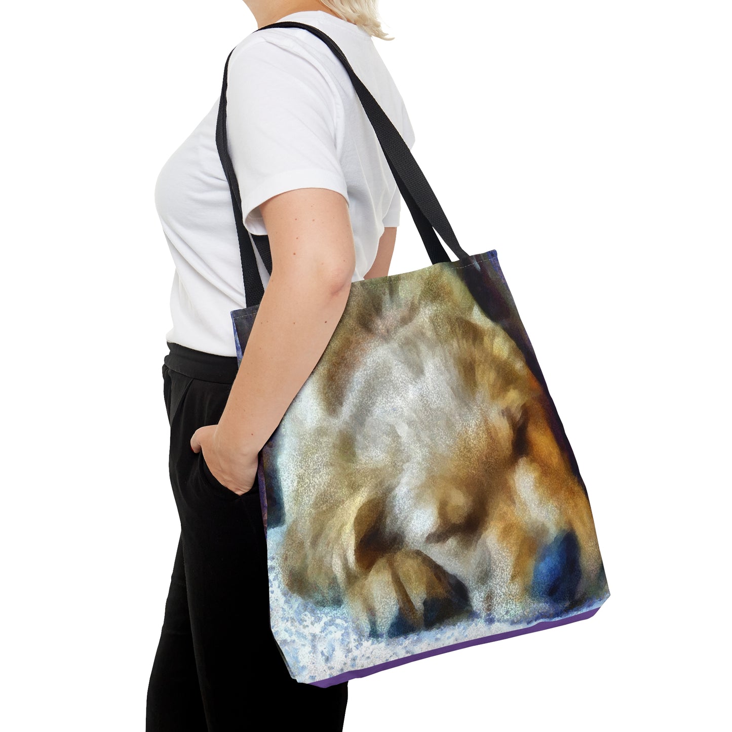 Zucko the Golden Retriever Tote Bag