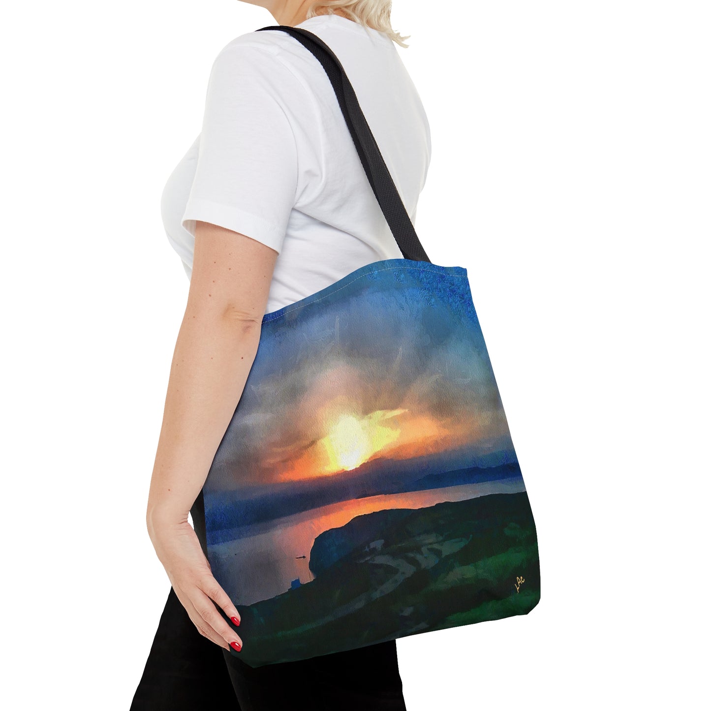 Sifnos (Greece) Sunset - Tote Bag