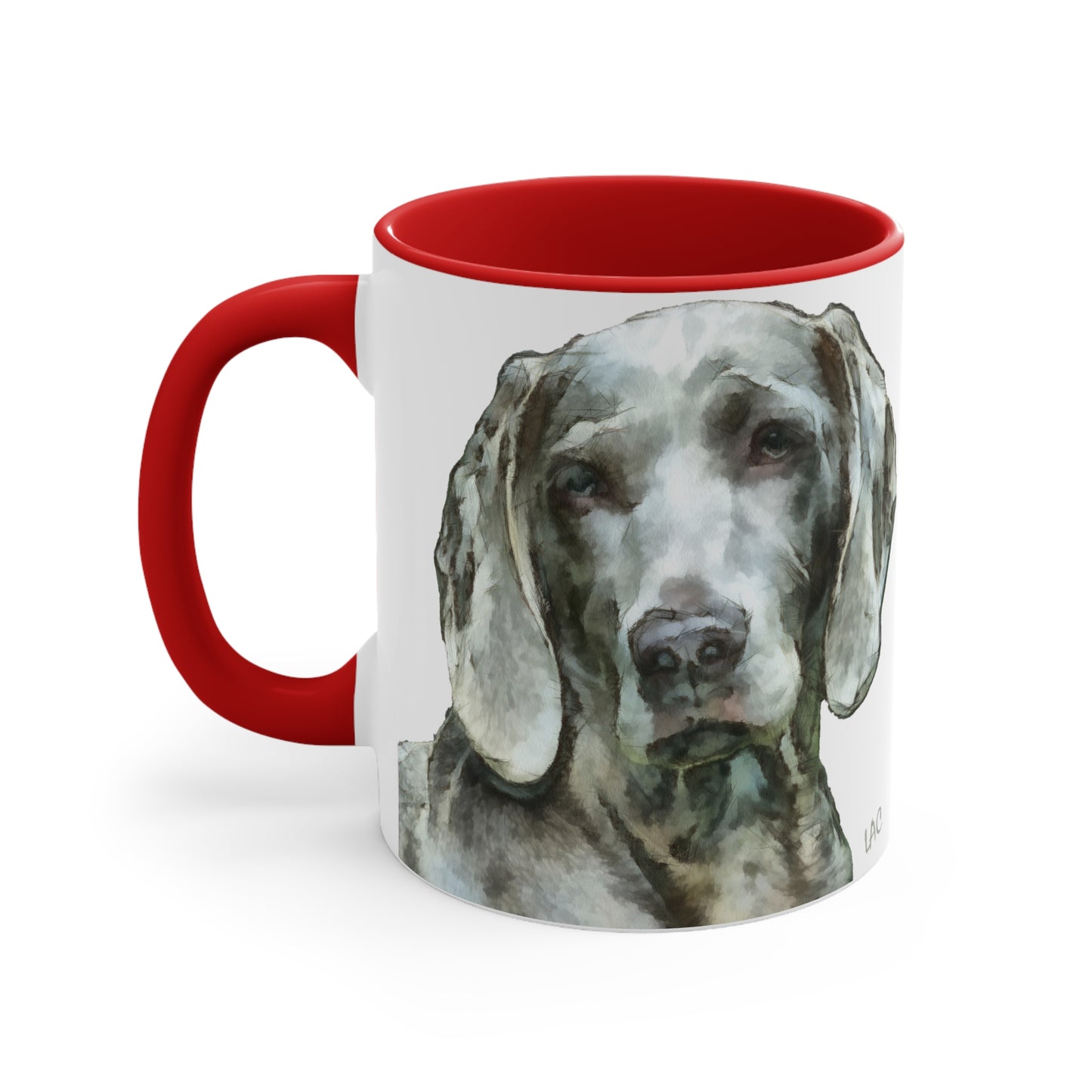 Weimaraner 'Greyson' Accent Coffee Mug, 11oz