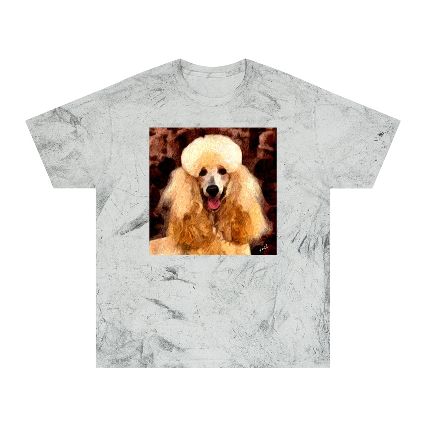 Poodle Cotton Unisex - Color Blast T-Shirt
