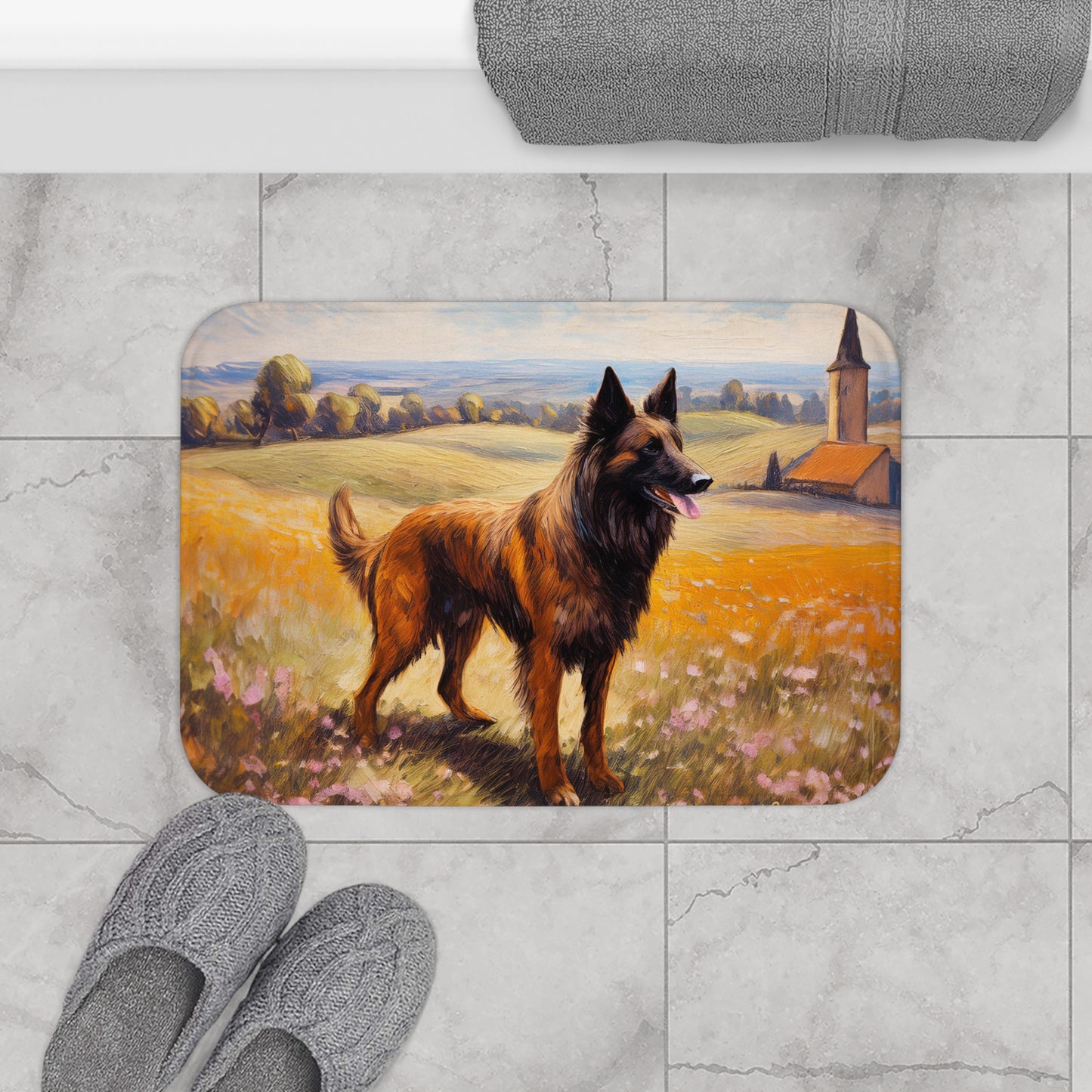 Belgian Tervuren Bathroom Rug Mat