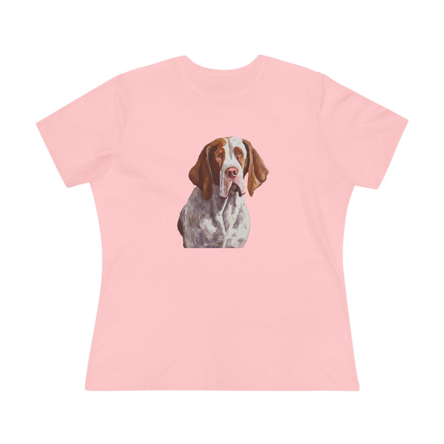 Bracco Italiano Women's Relaxed Fit Cotton Tee