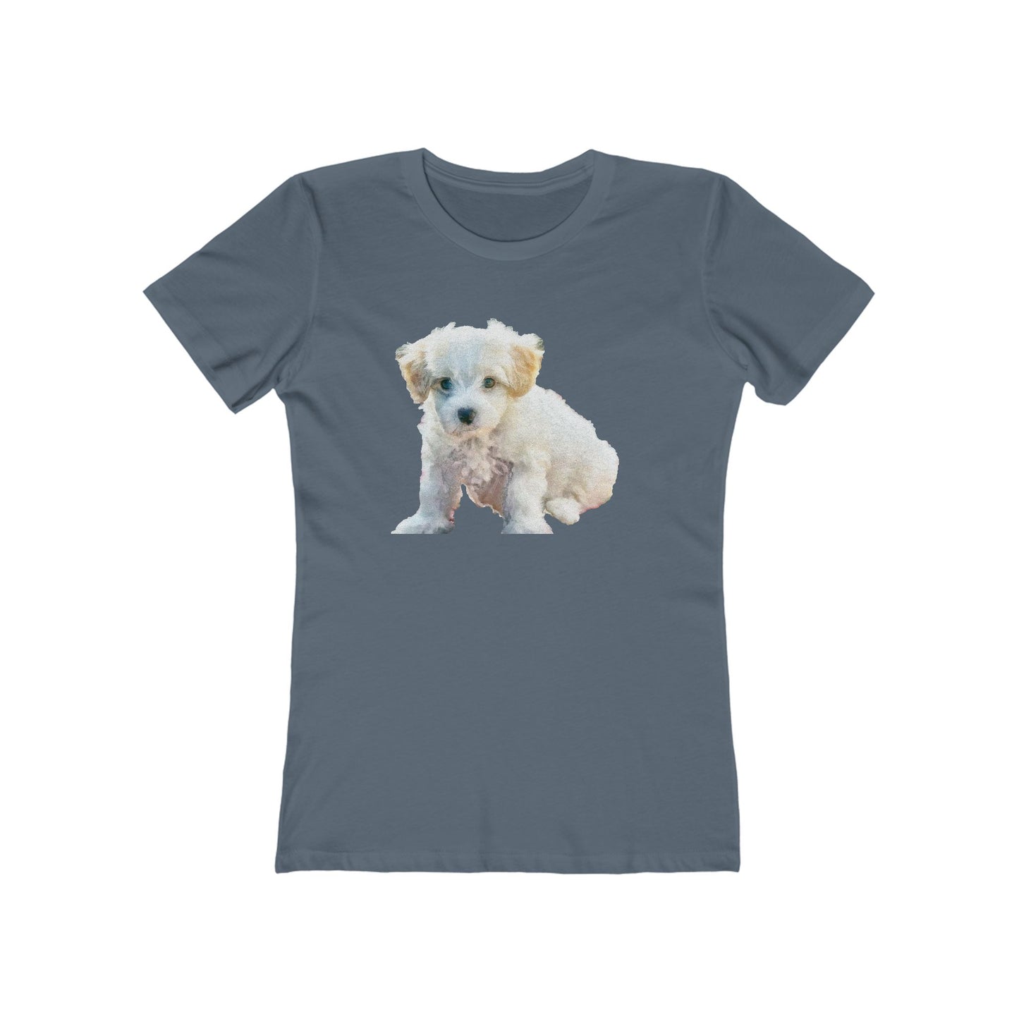 Bichon Frise Love - Women's Slim Fit Tee