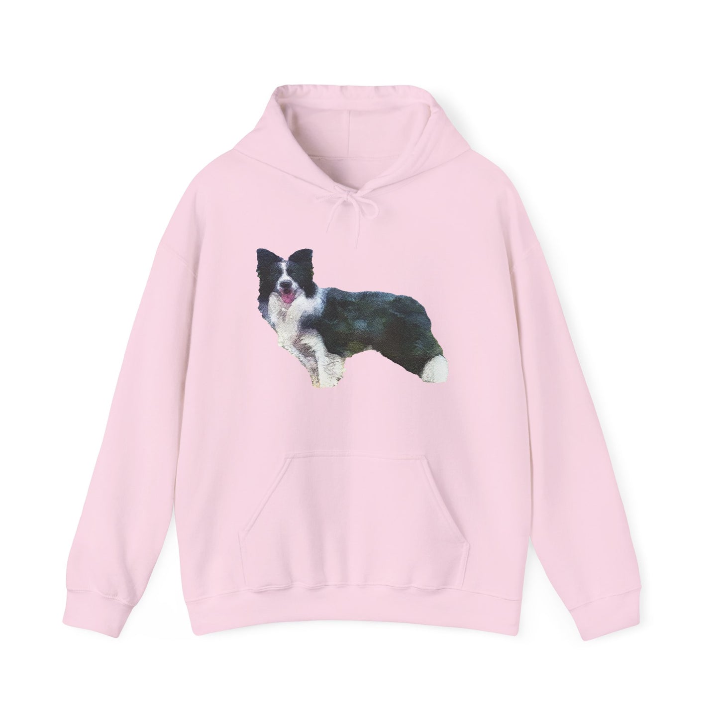 Border Collie '#1' Unisex 50/50 Hoodie