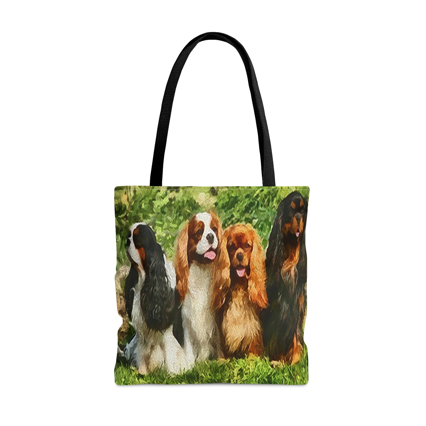 King Charles Spaniels 'Cavalier Club' - Tote Bag
