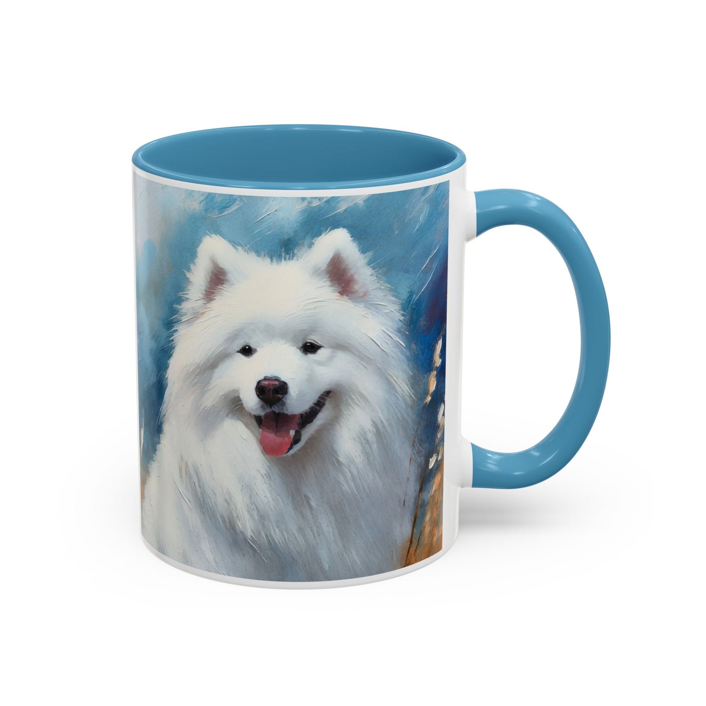 Samoyed Ceramic Accent Mug - 2 Sizes