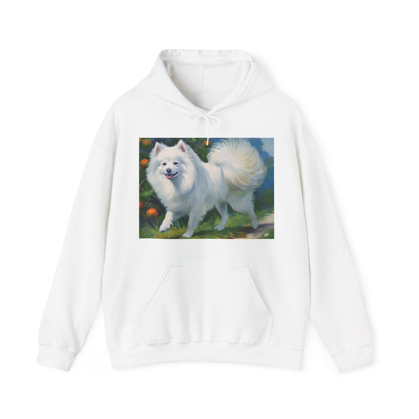 Japanese Spitz #2 - Unisex 50/50 Hoodie
