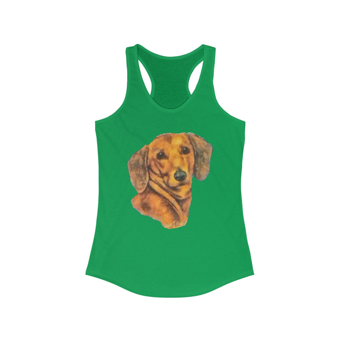 Dachshund 'Doxie #1' Women's Racerback Tank