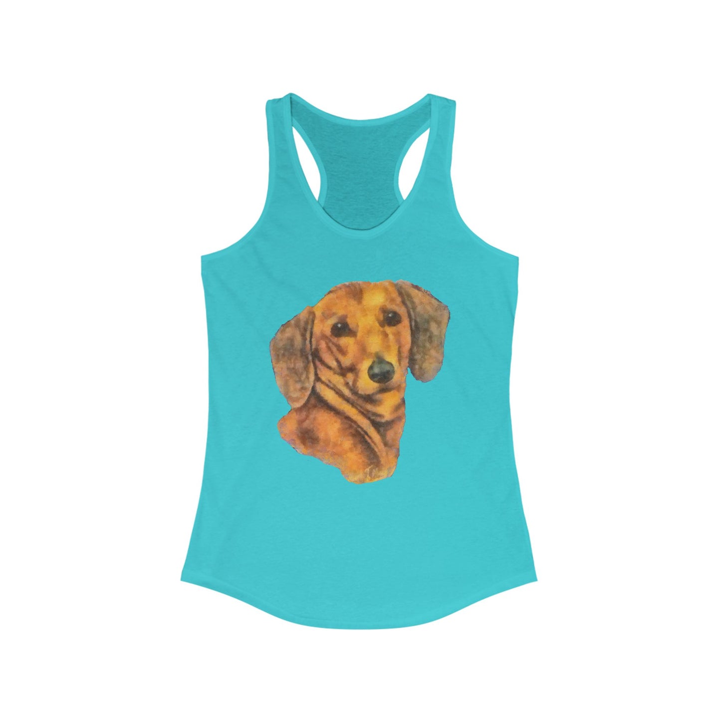Dachshund 'Doxie #1' Women's Racerback Tank