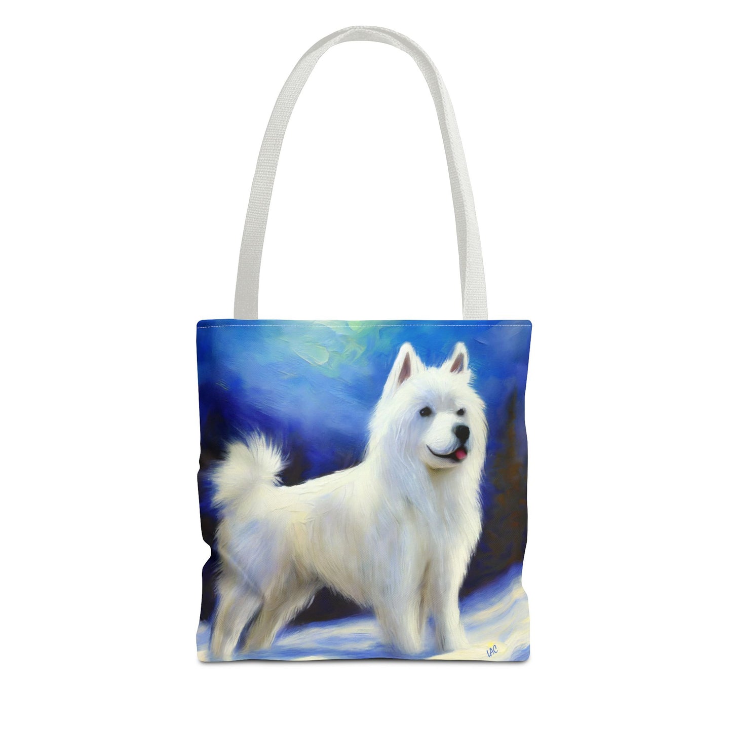 American Eskimo Dog Tote Bag - The Elegant Canine Companion