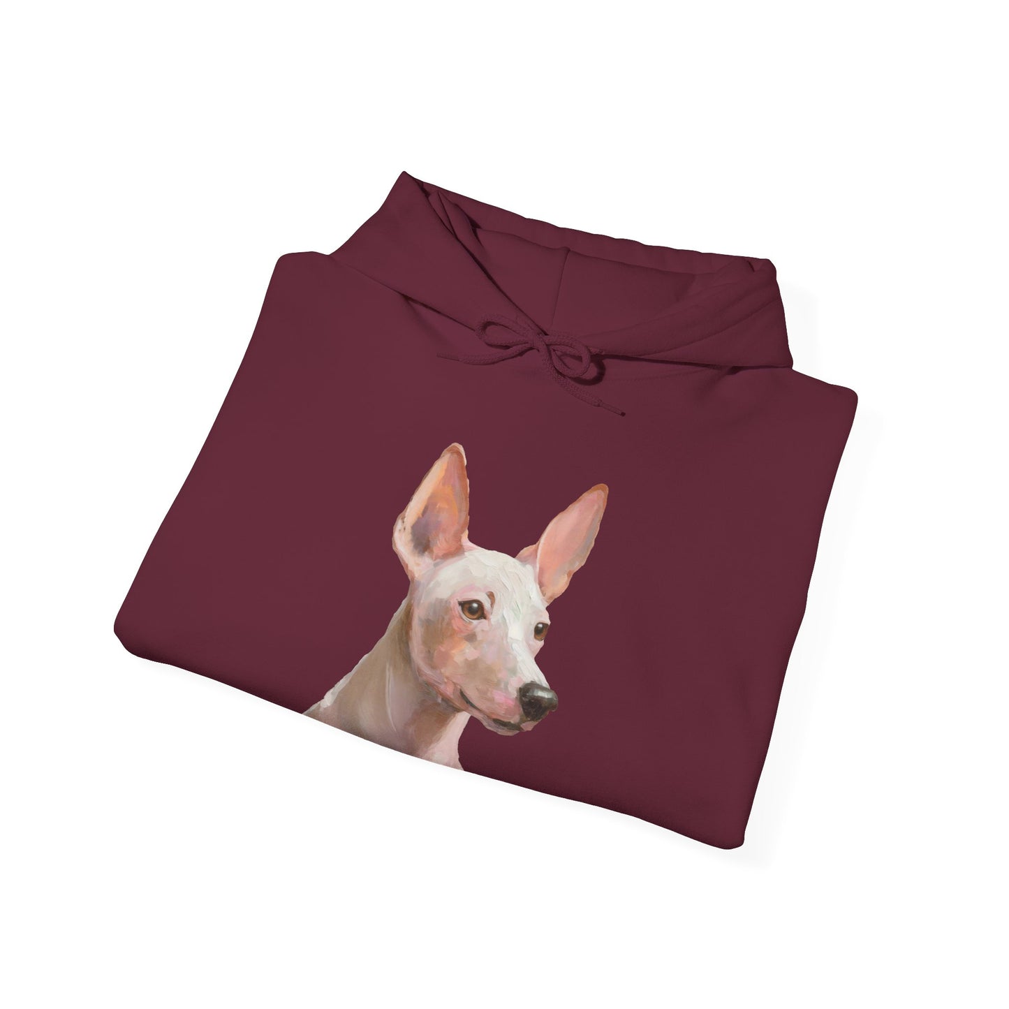 Xoloitzcuintli 'Mexican Hairless' 50/50 Hooded Sweatshirt