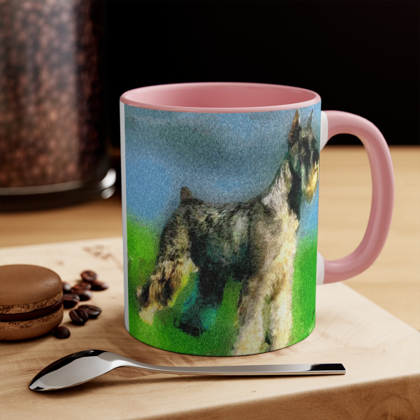 Standard Schnauzer Accent Coffee Mug, 11oz