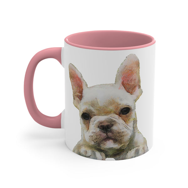 French Bulldog 'Bouvier' Ceramic Accent Coffee Mug, 11oz