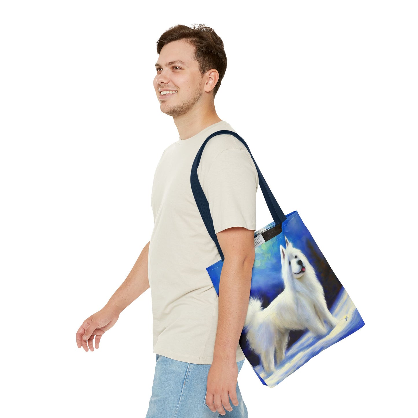 American Eskimo Dog Tote Bag - The Elegant Canine Companion