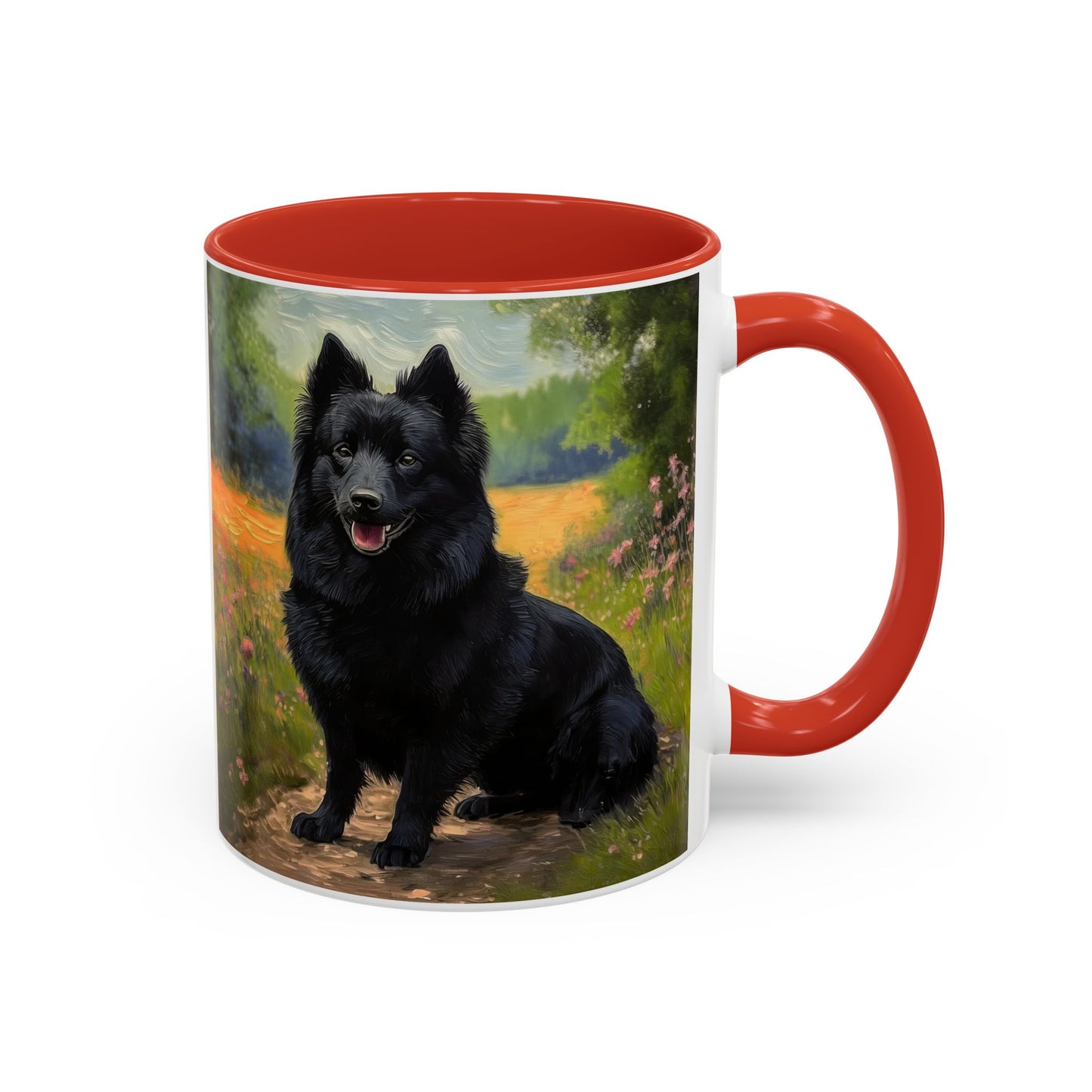 Schipperke Accent Coffee Mug - 2 sizes - Perfect Gift for Dog Lovers
