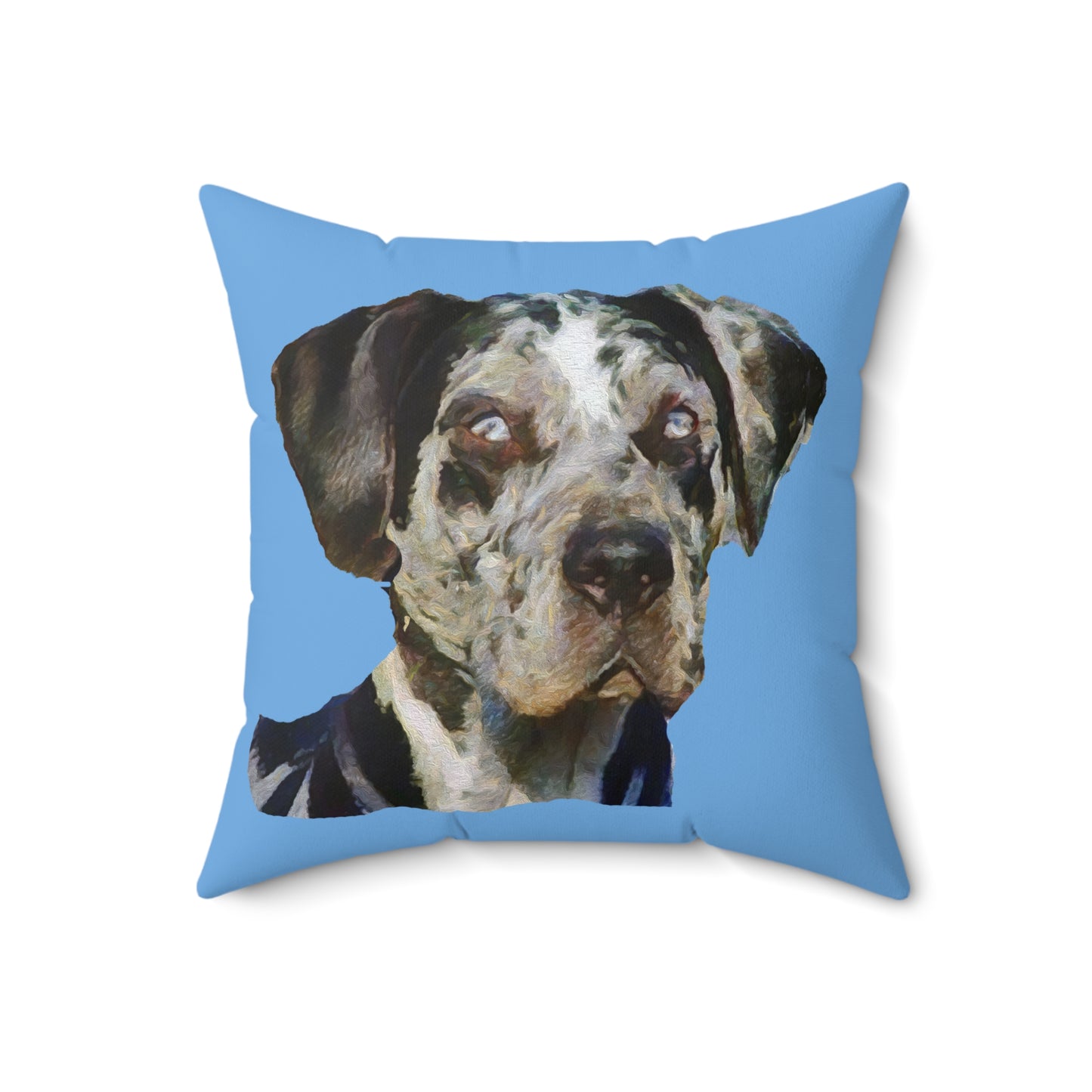 American Leopard Hound Spun Polyester Throw Pillow