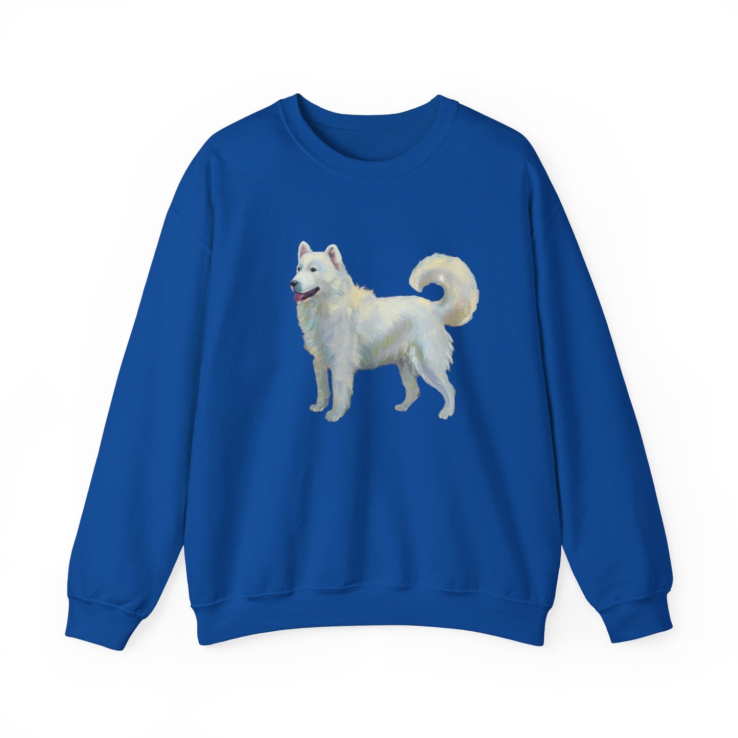 Japanese Spitz Unisex 50/50 Crewneck Sweatshirt