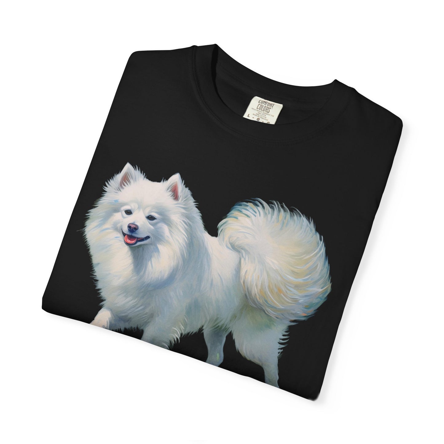 Japanese Spitz - Unisex Relaxed Garment-Dyed T-shirt