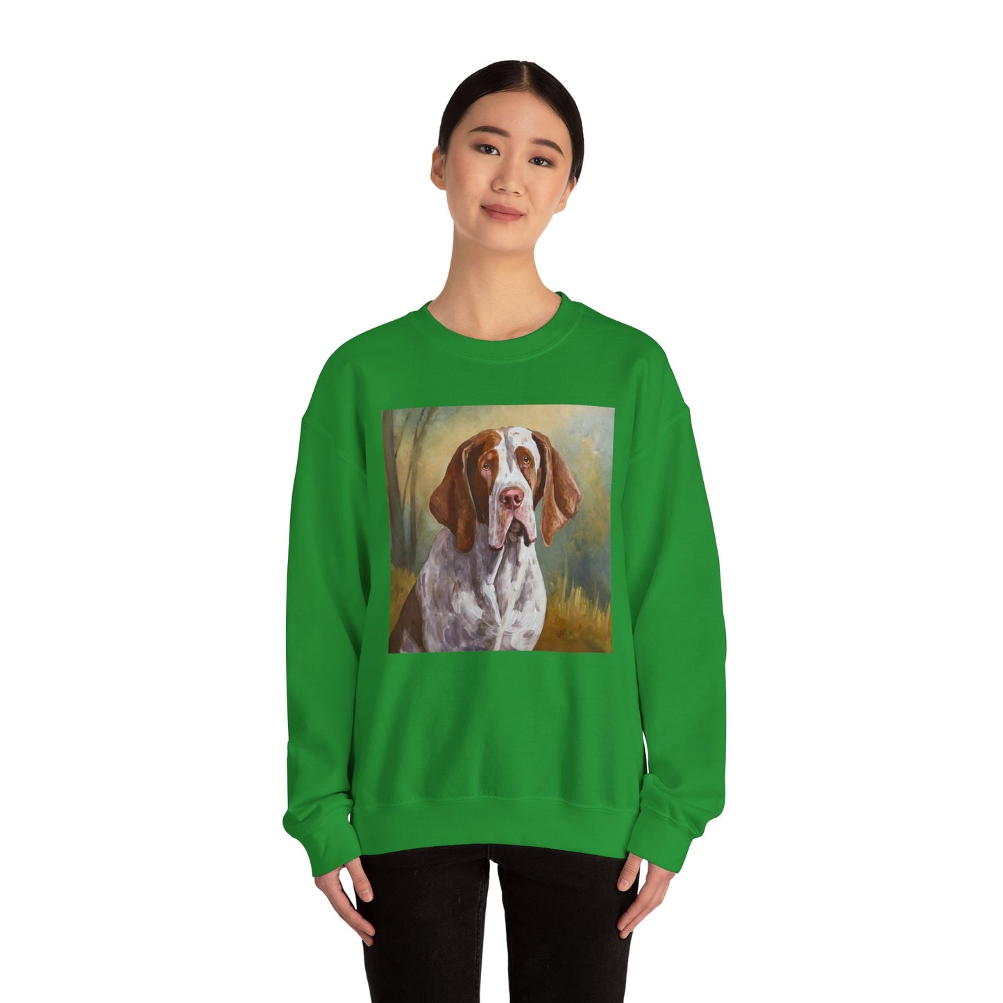 Bracco Italiano - Italian Pointer #1 Unisex 50/50 Crewneck Sweatshirt