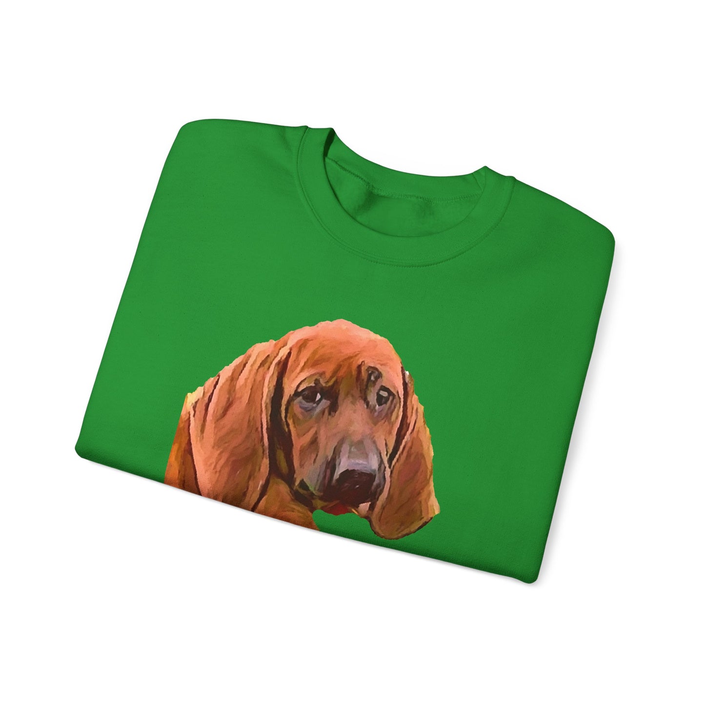 Redbone Coonhound Unisex 50/50 Crewneck Sweatshirt